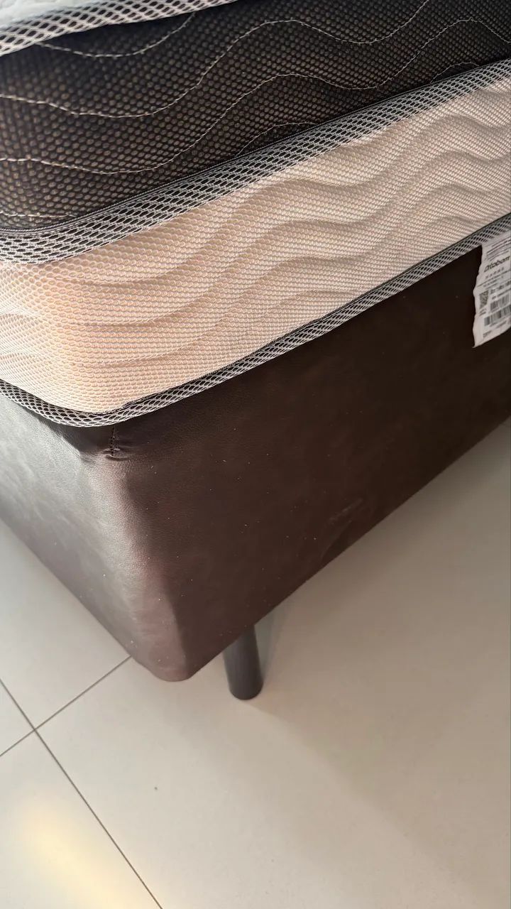 Colchão king mais box