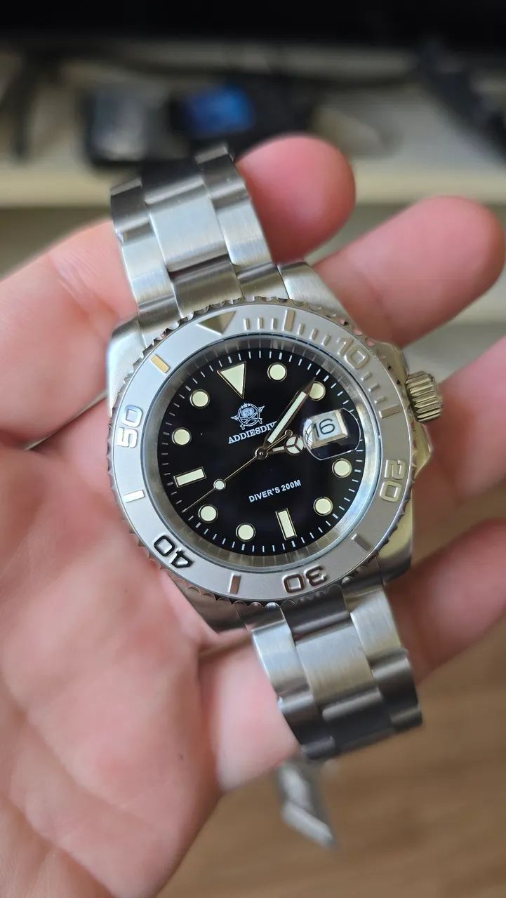 Relógio de mergulho addiesdive submariner novo  - Foto 3