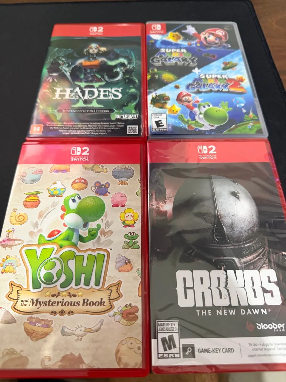 Jogos Nintendo Switch 1 e 2 