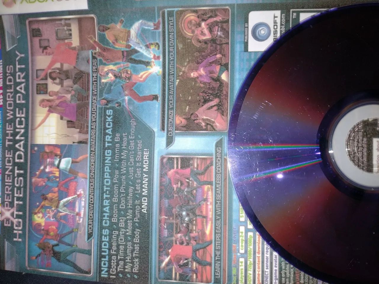 Just Dance 3 2014 2016 Central 2 Black Eyed Peas X360 LT - Foto 3