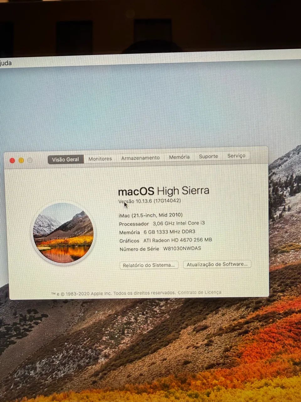 iMac 21,5? Apple - Core i3 3.06GHz  - Foto 2