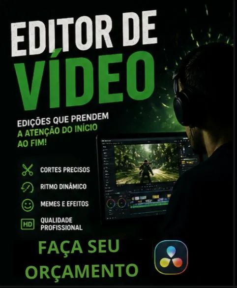 Editor de vídeo Preço acessível DISPONÍVEL 