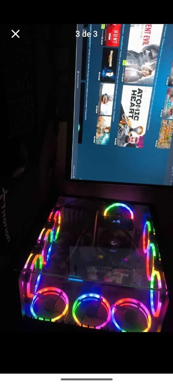 vende-se pc gamer completo