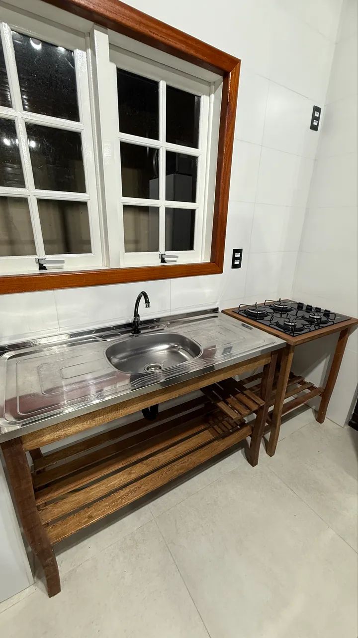 Sink and stove