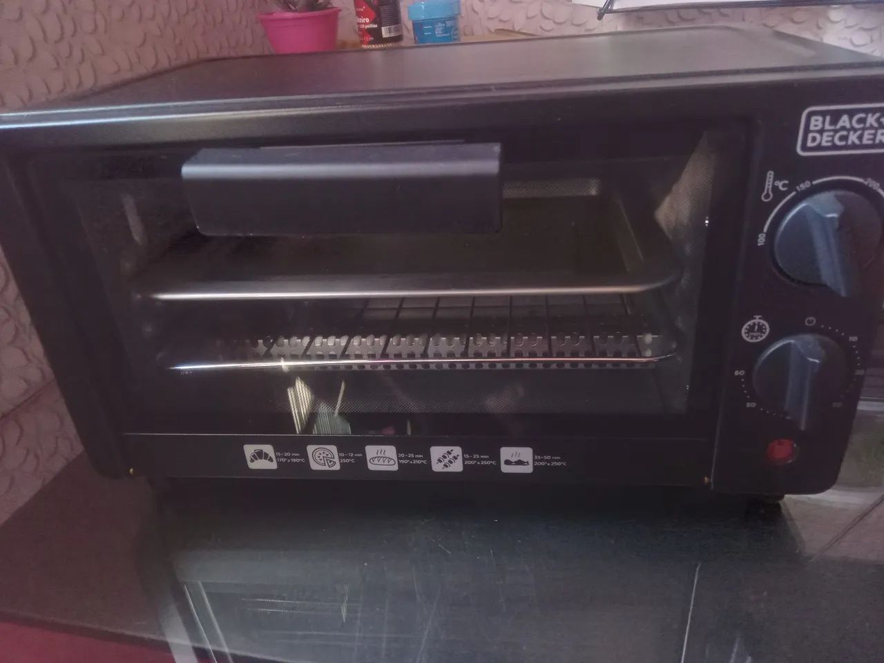 Vendo forno elétrico Black Decker 9L