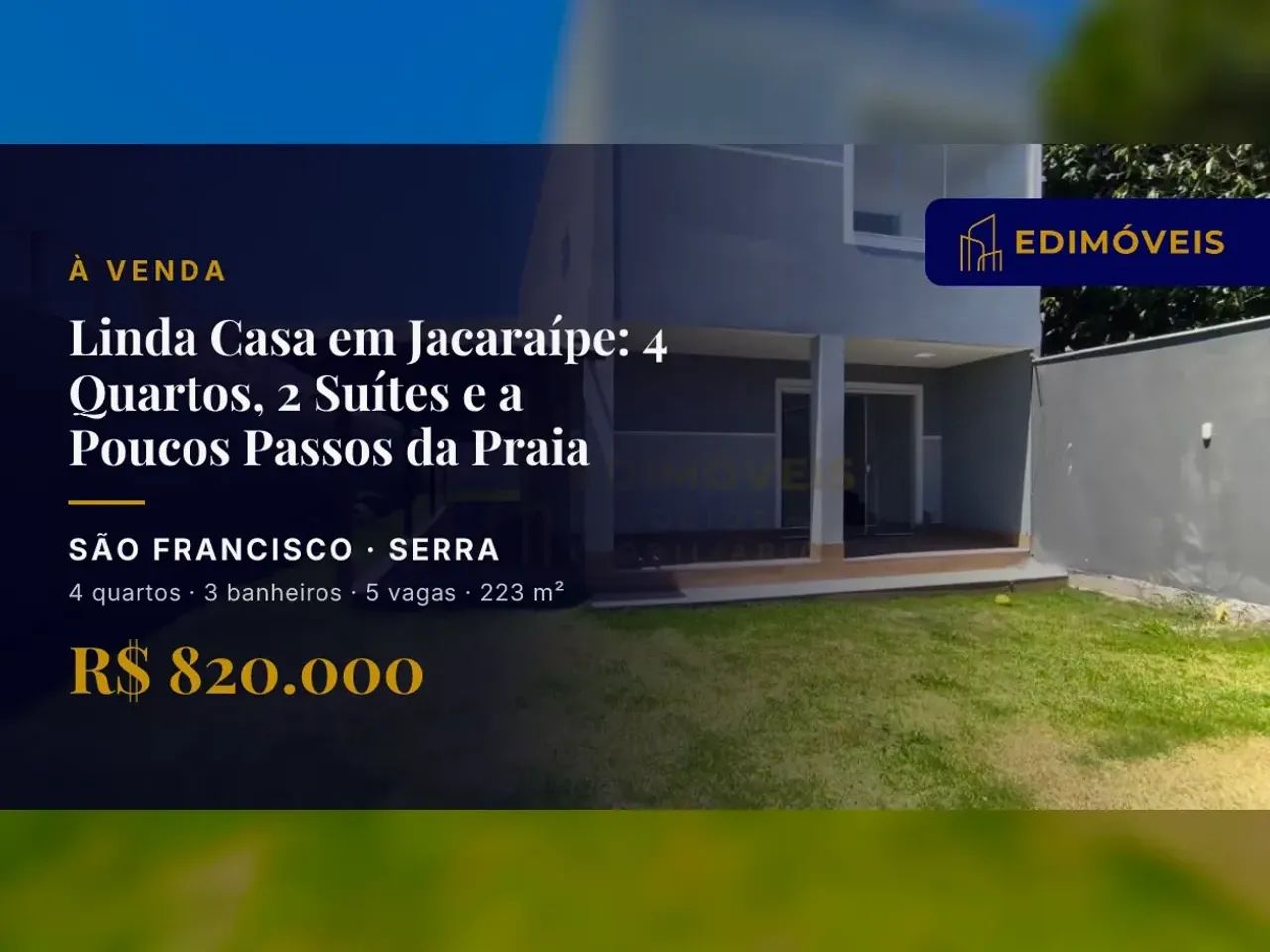 Seu Refúgio em São Francisco: Casa Nova com Área Gourmet e Total Privacidade