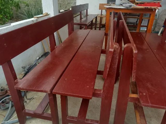 Bancos de jatobá envernizado  - Foto 4
