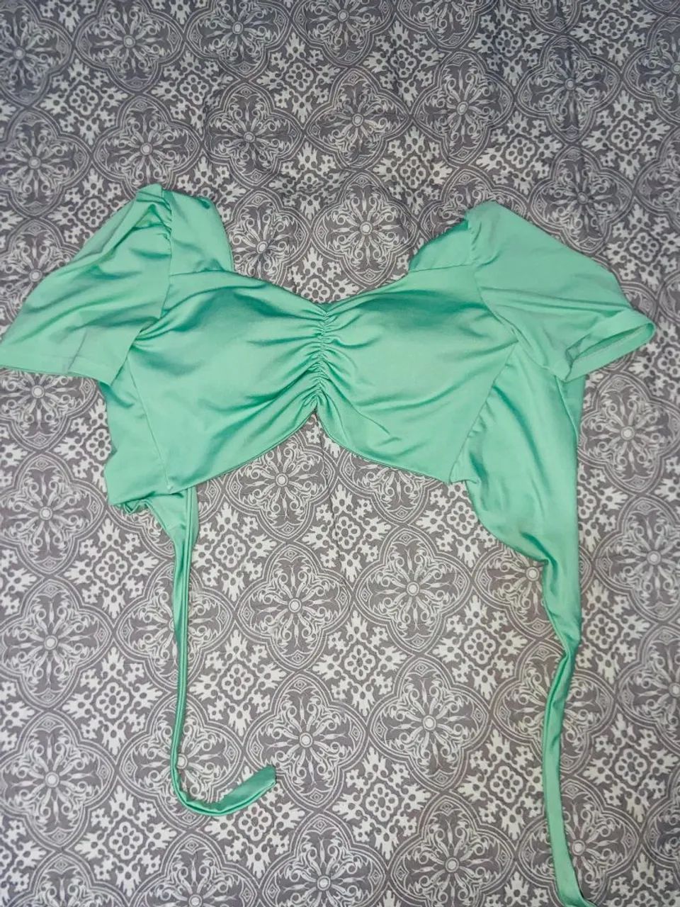 Cropeed verde água 