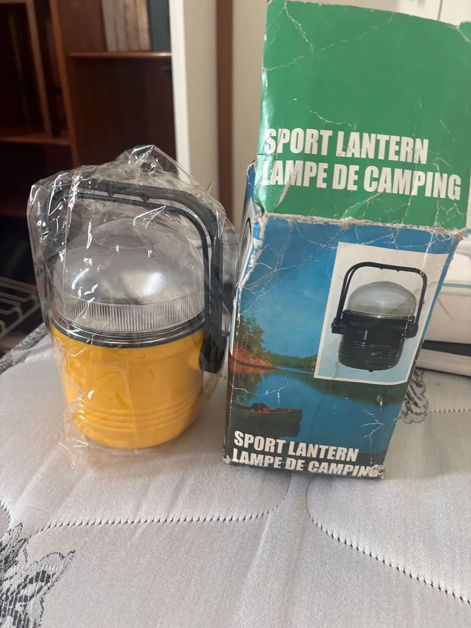 Lanterna de Camping Pilha Vintage!!