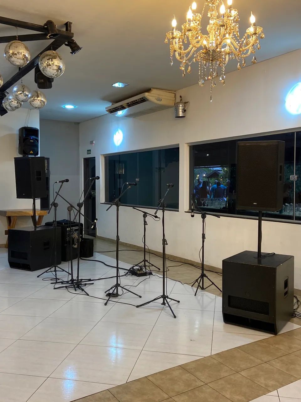 Som para eventos 