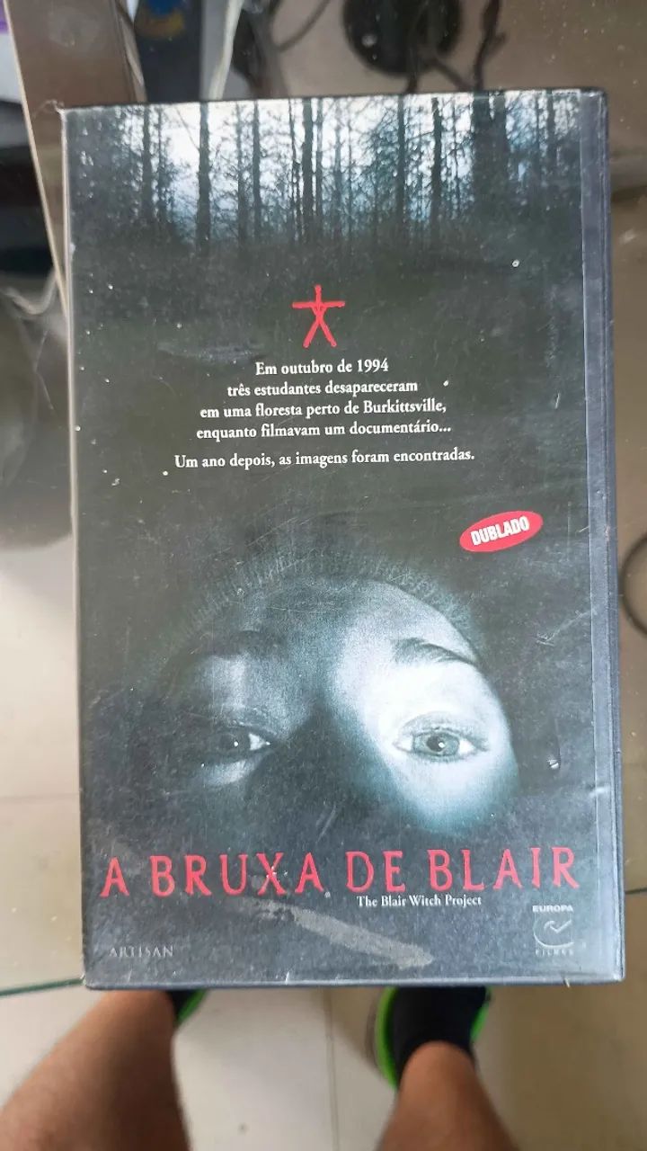 A Bruxa de Blair VHS - Dublado
