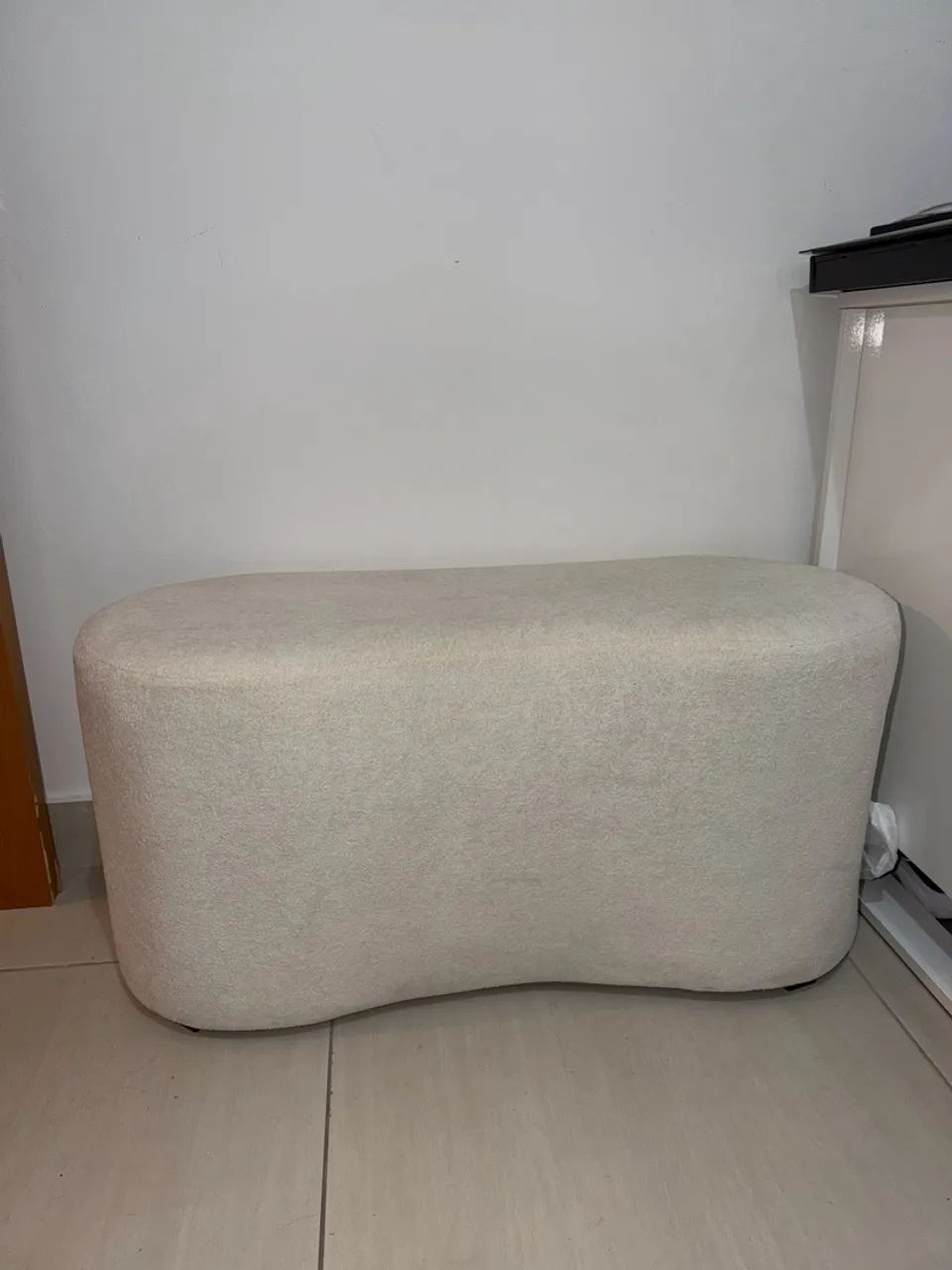 Puff orgânico bege - Foto 3