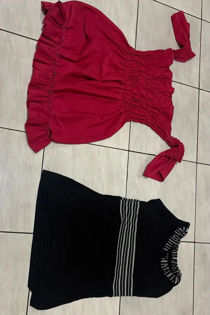 Lote de roupa feminina 