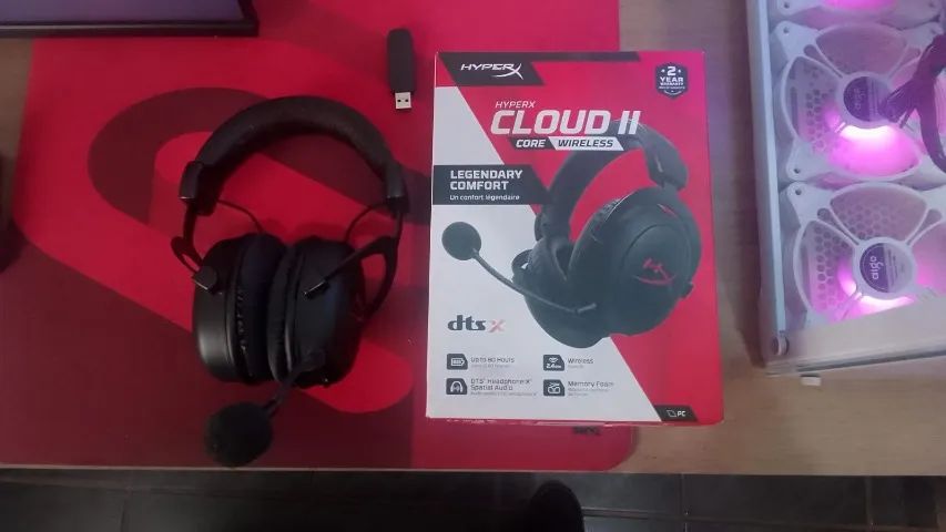 Headset sem fio HyperX