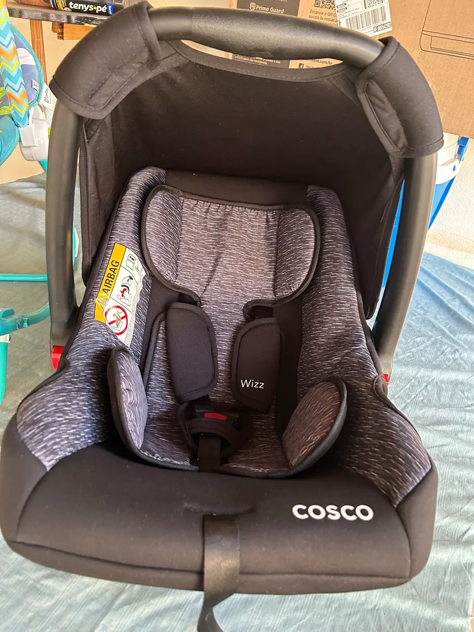 Bebê conforto e cadeira de balanço  - Foto 3