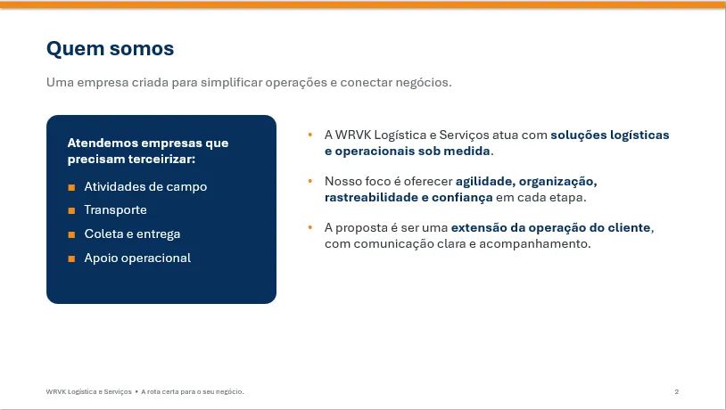 WRVK - Logística e Serviços - Foto 2