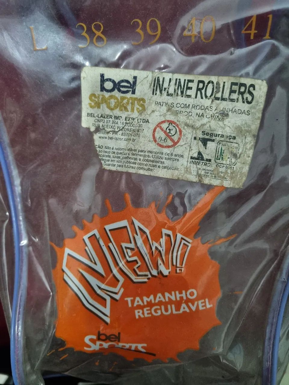 Patins Inline L38-41 usado - Foto 4
