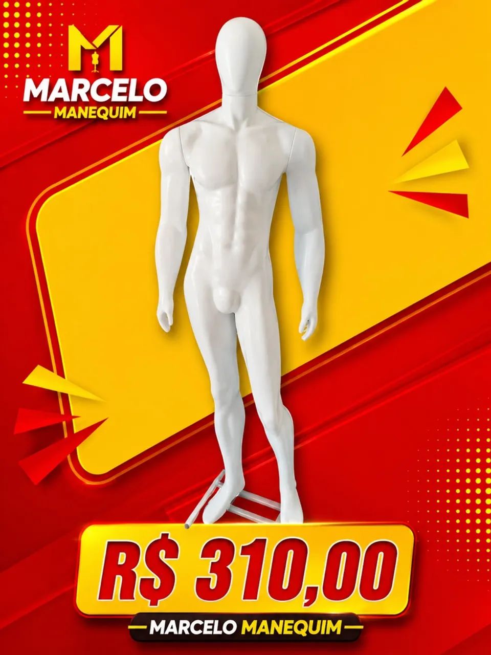 Manequim masculino 