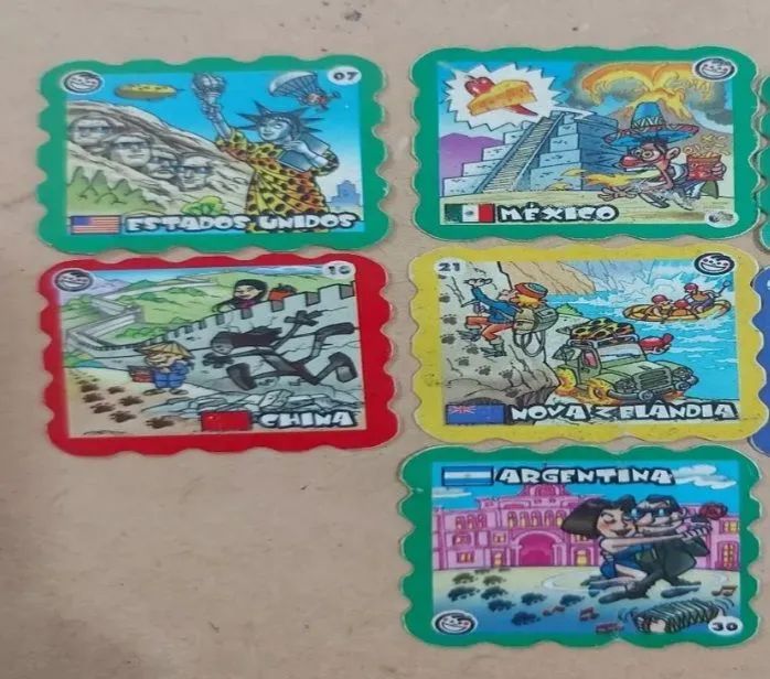 5 tazos cadê cheetos
