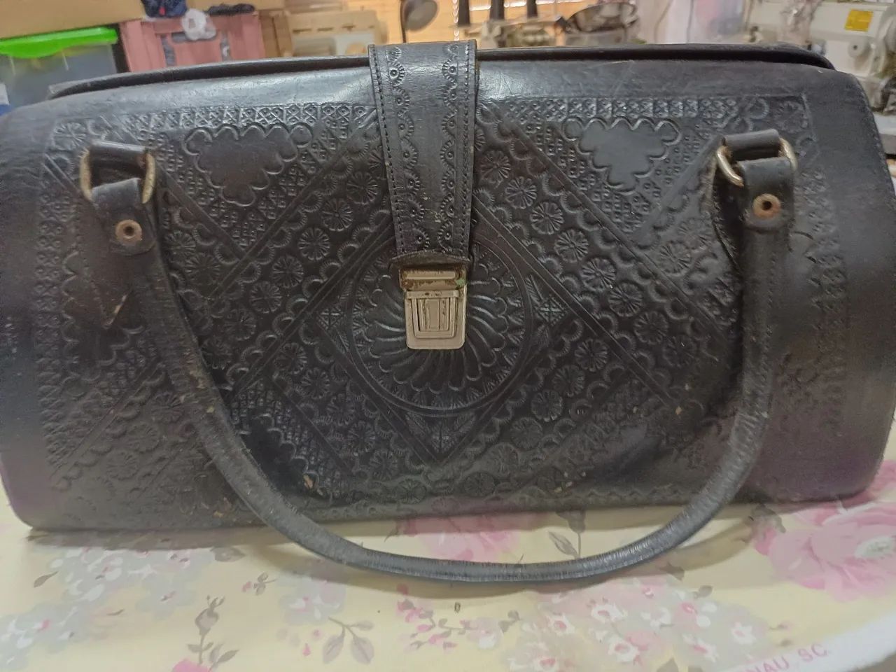 Bolsa retro valise - Foto 3