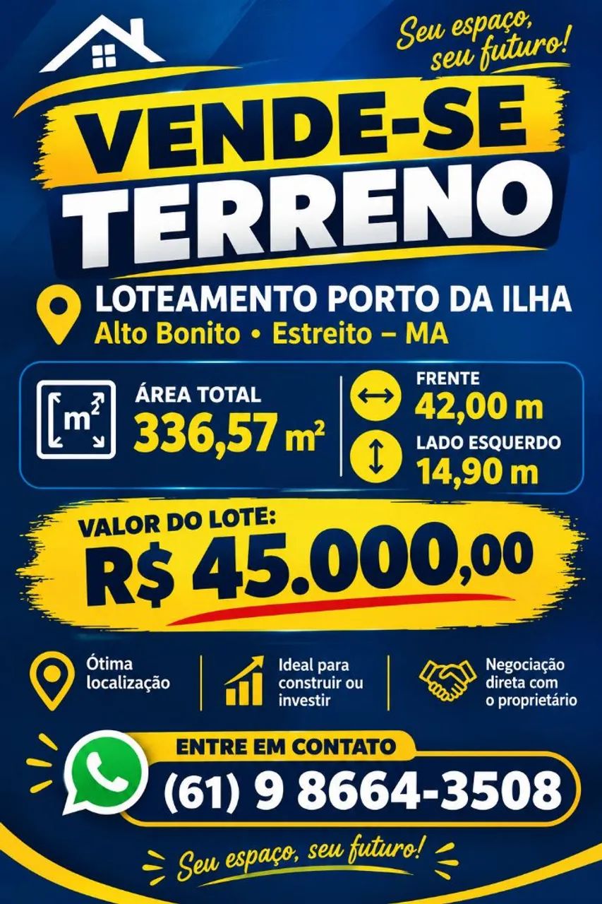 Venda terreno 