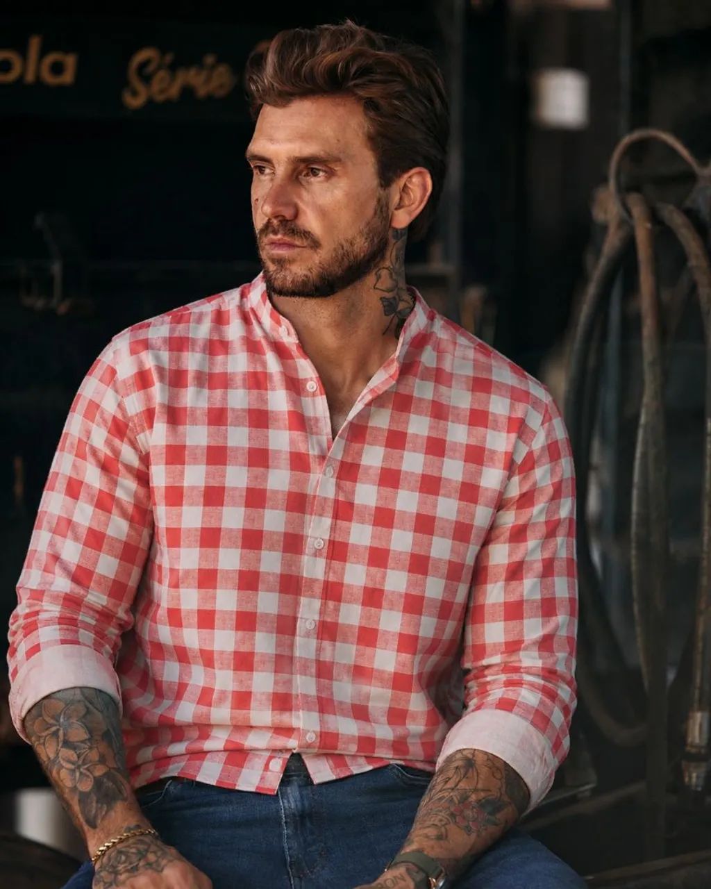 Camisa xadrez