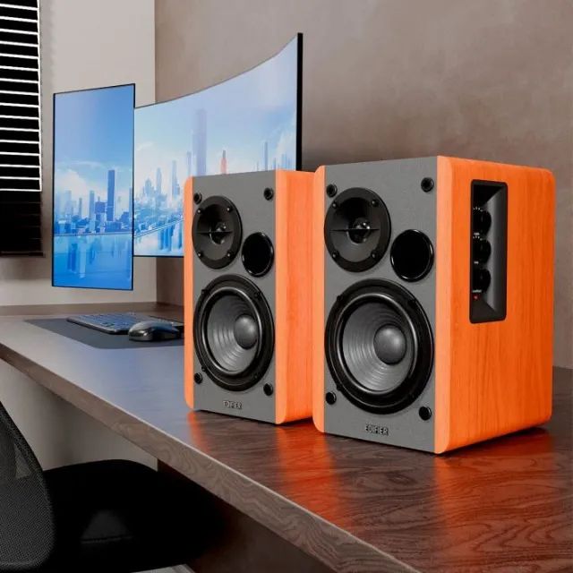 Monitor de Audio Edifier R1280T Marrom SC - Foto 5