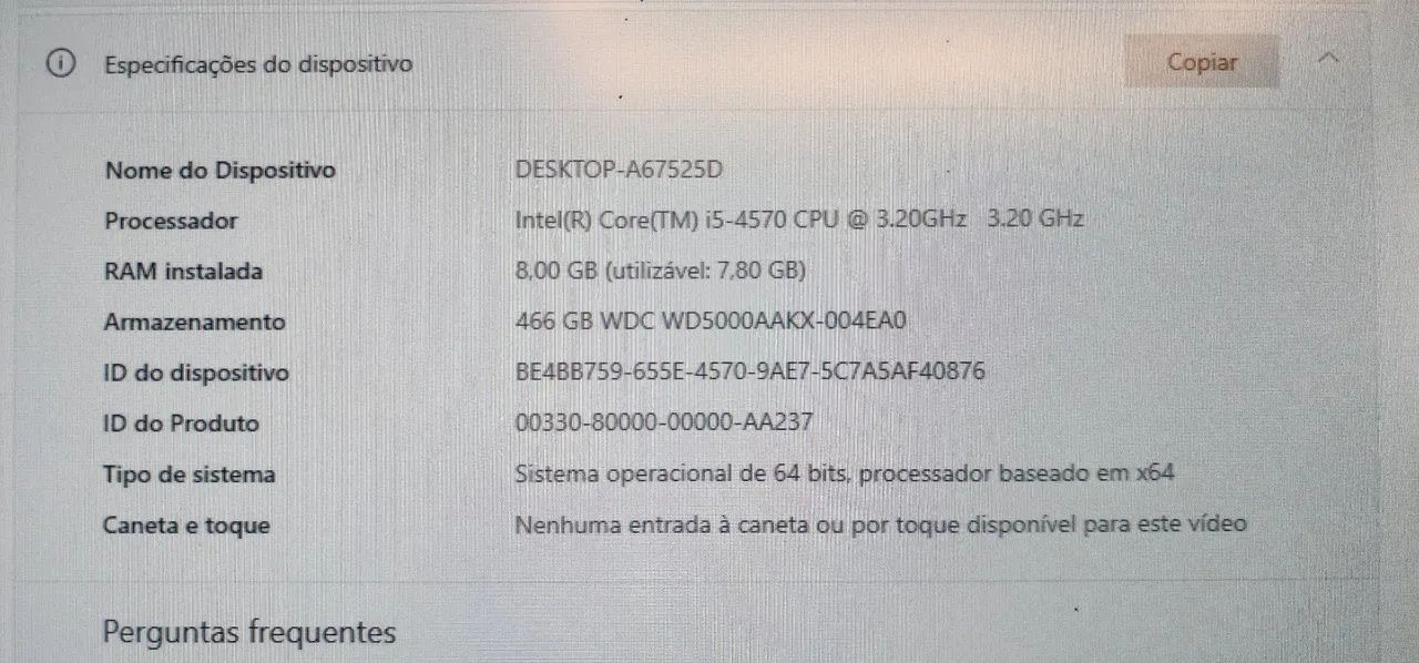 Desktop Thinkpad i5 8GB 3.20GHz - Foto 3