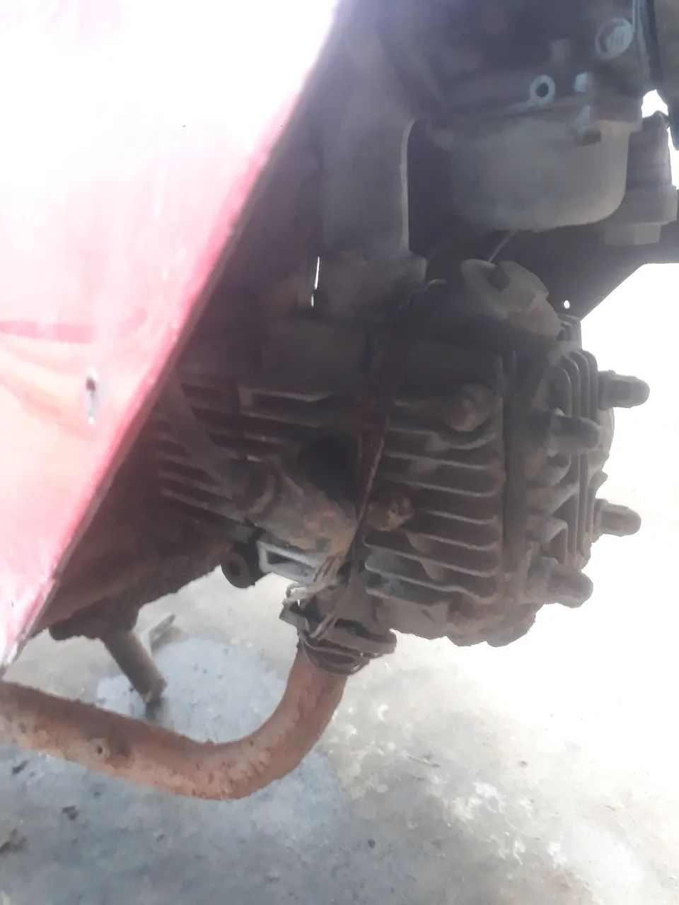 Shineray Motor travado - Foto 4