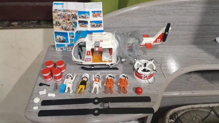 Playmobil Estrela Helicoptero Resgate - Foto 3