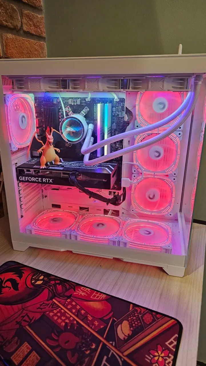 Computador Gamer RTX 4060 + Ryzen 7 5700X (Completo / Caixa e NF) - Foto 2