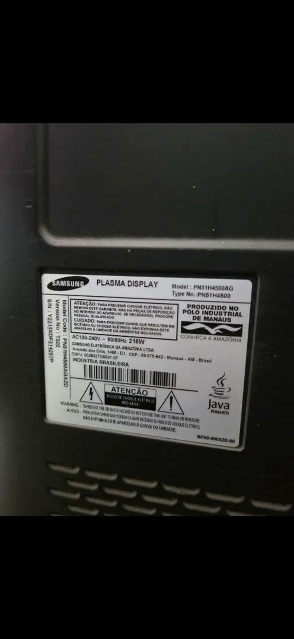 TV Samsung 55 polegadas para retirada de peças - Foto 3