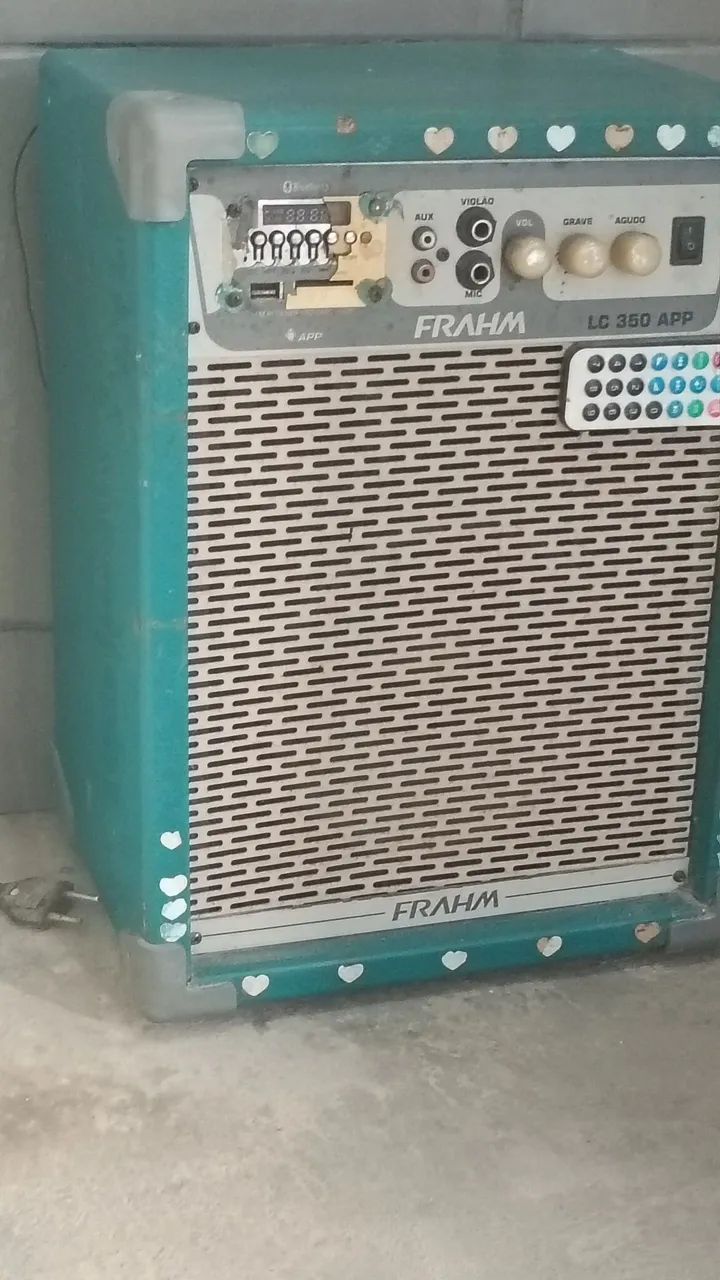 Caixa amplificada Frahm com bluetooth  - Foto 2
