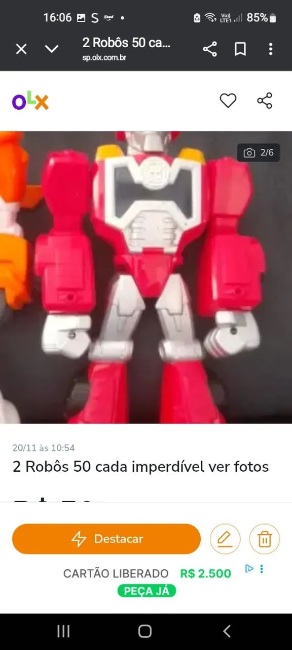 2 robôs grandes articulados  - Foto 4