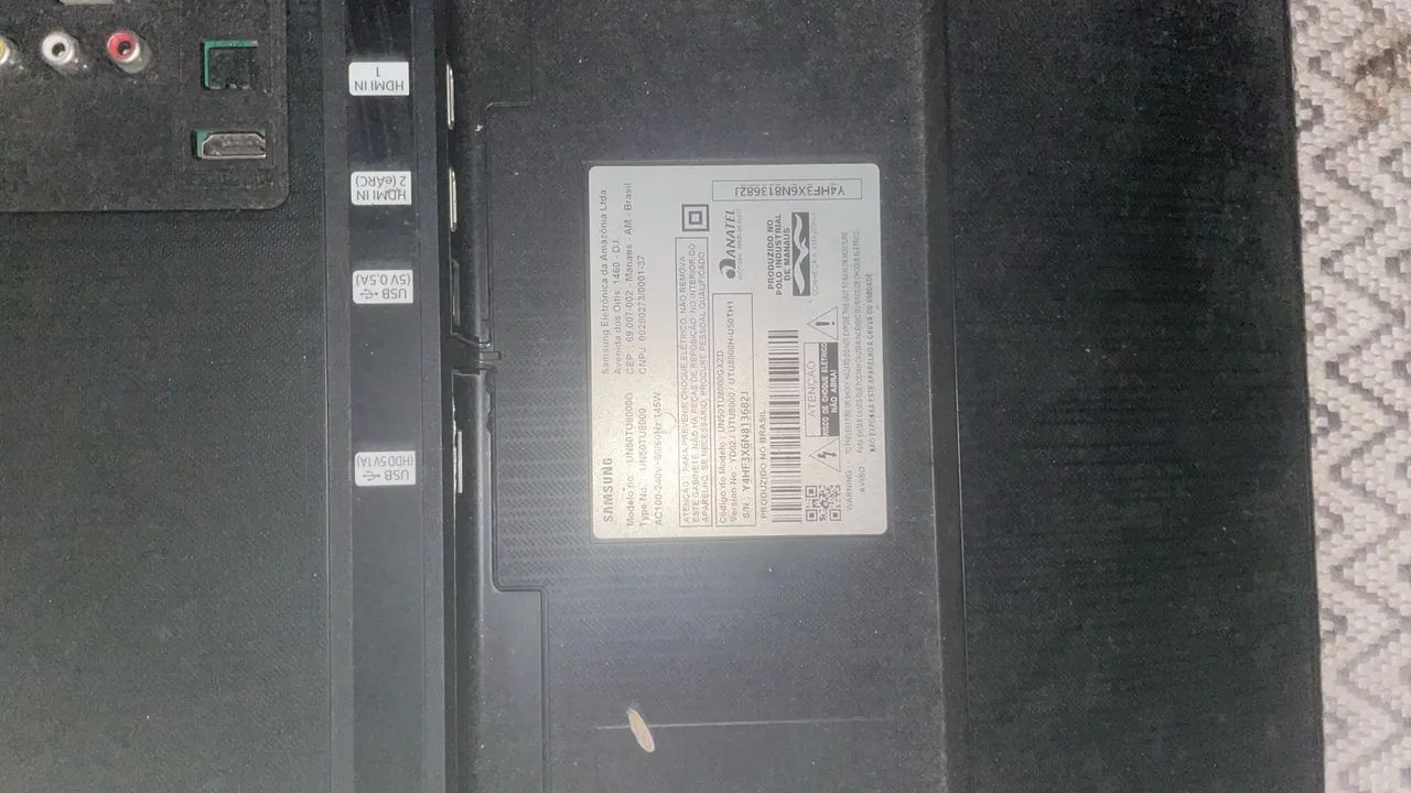 Vendo tv 50 polegadas Samsung com defeito  - Foto 2
