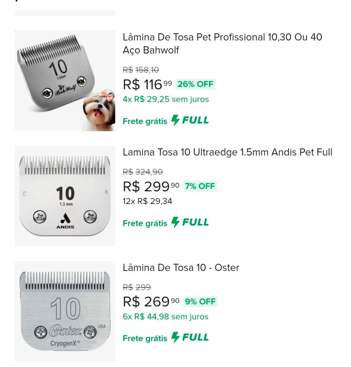 Kit Completo de tosa  - Foto 4