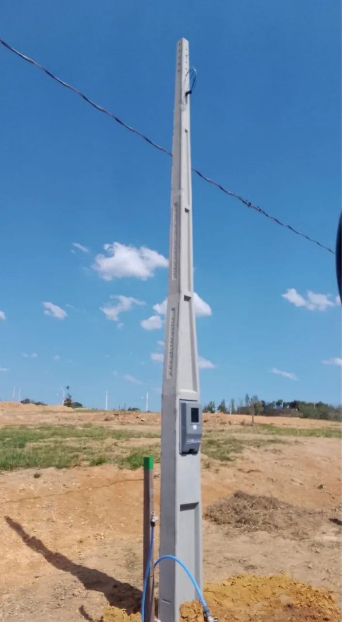 POSTE PADRÃO E ABRIGO PARA LIGAÇÃO DE ÁGUA  - Foto 3