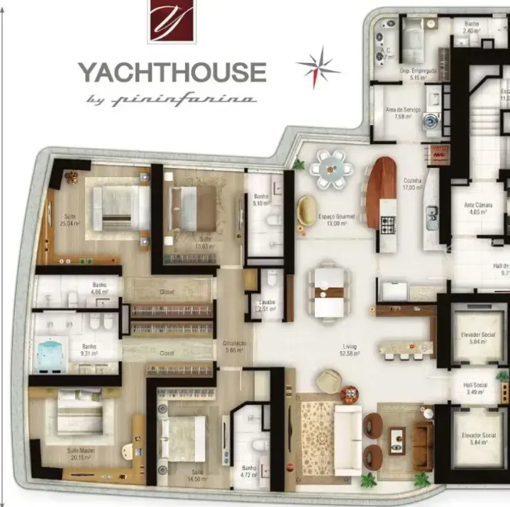 PLANTA 257m²