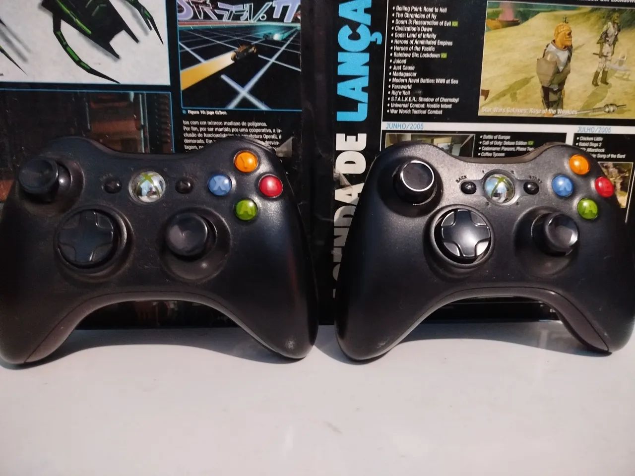 Xbox 360 Super Slim Desbloqueado - Kit Completo com Kinect, HD Externo e 2 Controles - Foto 6