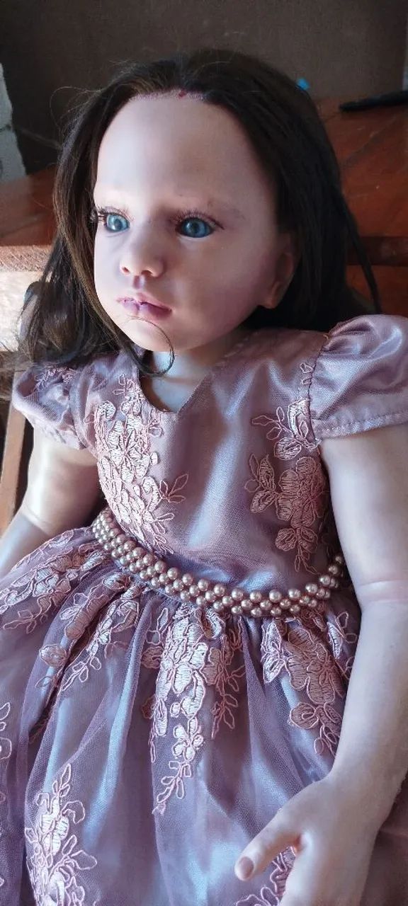 Boneca bebê reborne 