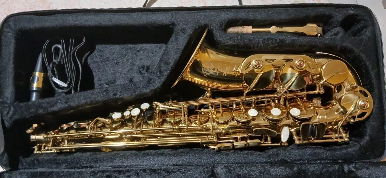 Saxofone ? alto da marca Selmer Paris  - Foto 4
