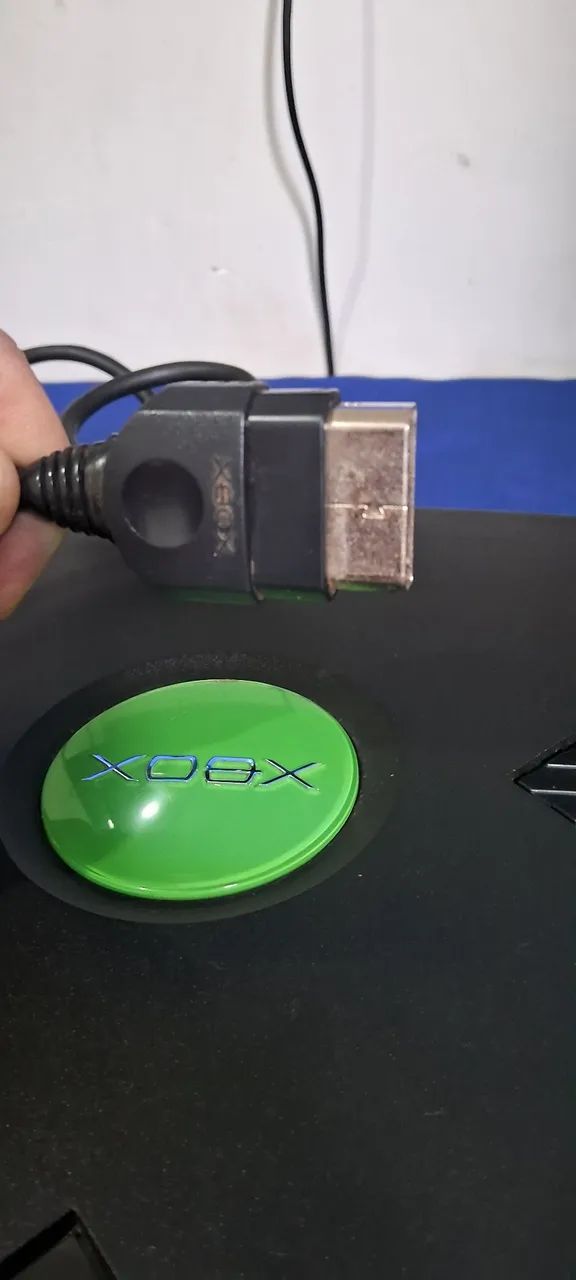 Xbox clássico  + jogo + cabo av original  - Foto 6