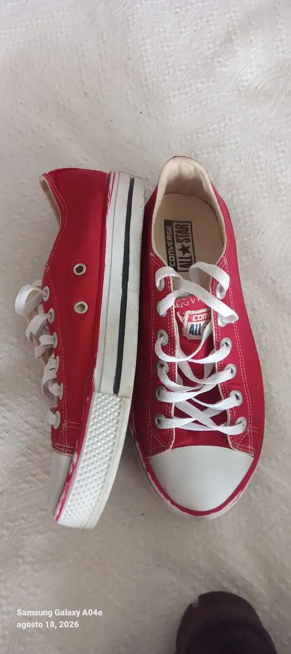 Tênis allestar converse,e sapatilha plataforma  - Foto 4