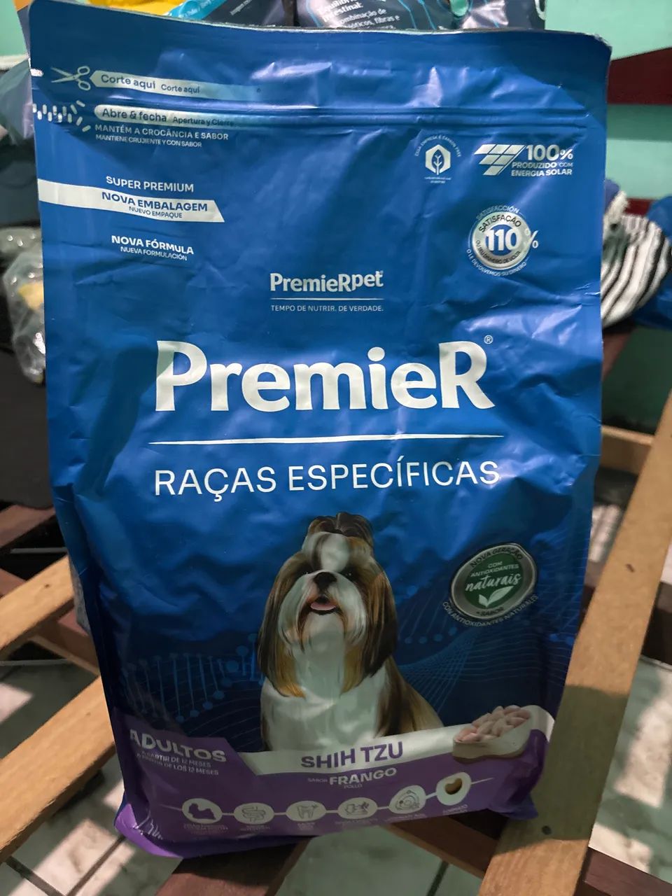 ração para shitzu 
