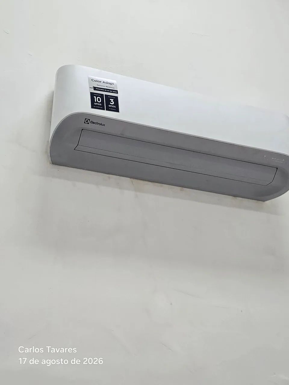 Ar condicionado 24 mil BTUs Eletrolux 