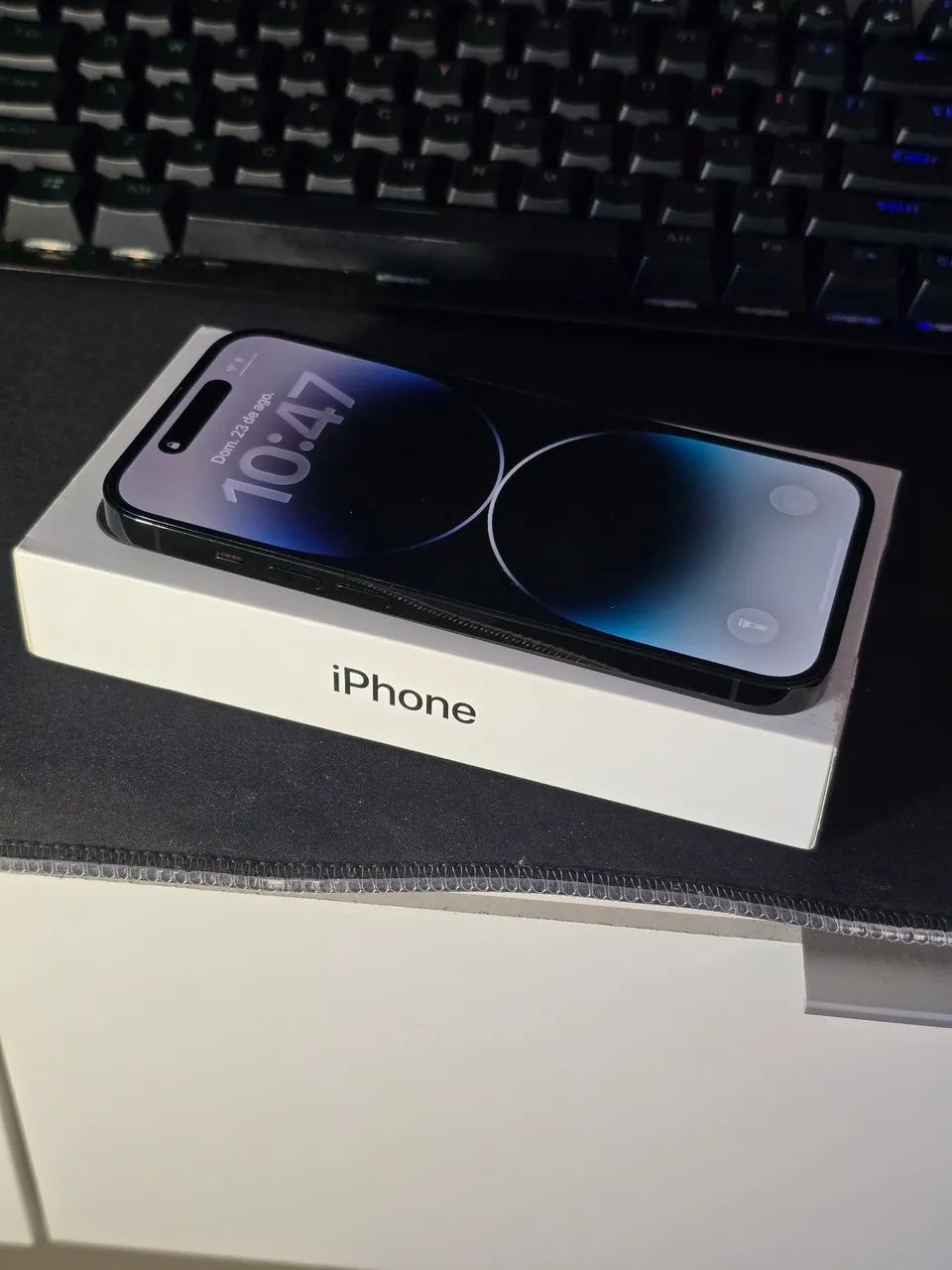 Iphone 14 PRO - Completo c/ caixa e cabo carregador - Foto 2