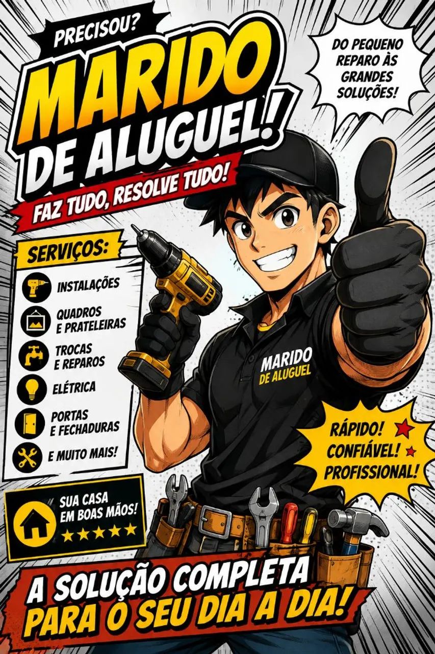 MARIDO DE ALUGUEL PROFISSIONAL 