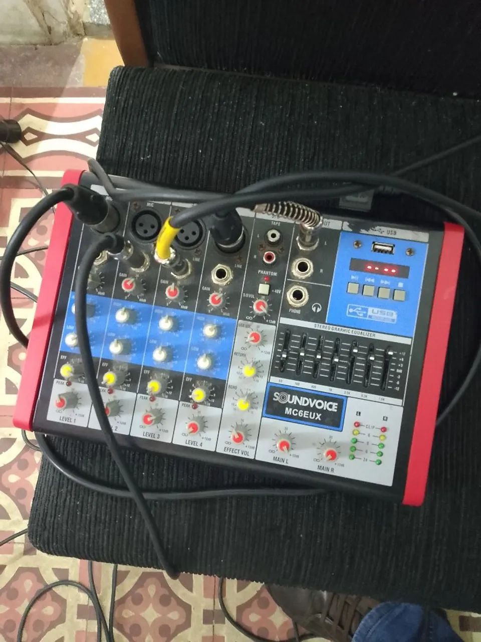 Setup completo para voz e violão 