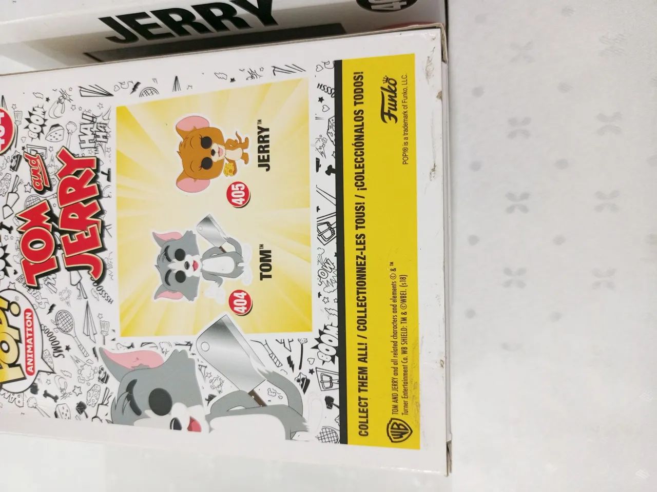 Combo com 2 Funko Pop Tom 404 E Jerry 405 Original  - Foto 4