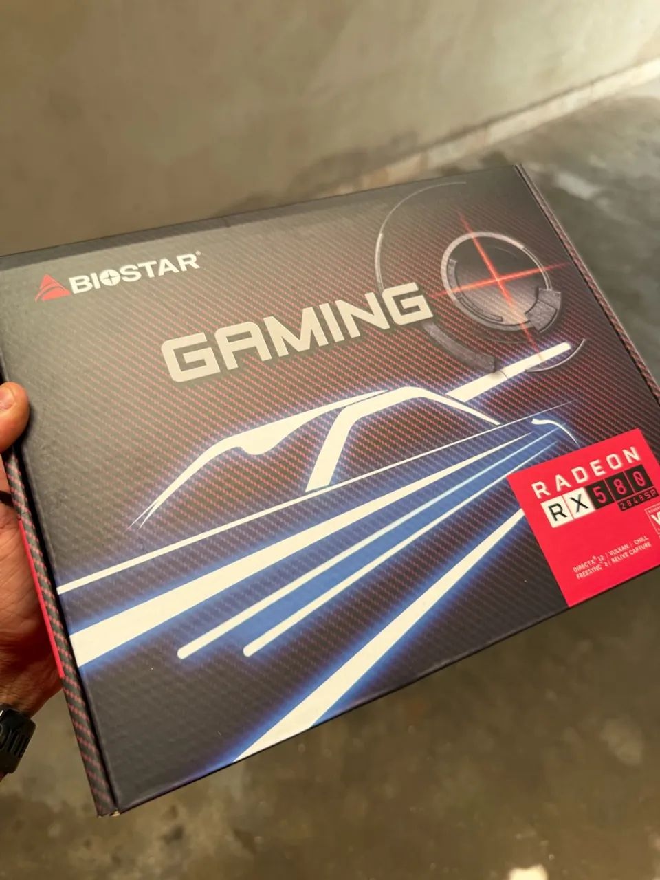 Placa de vídeo biostar radeon rx 580